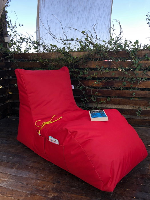 Atelier Del Sofa Puf Rojo